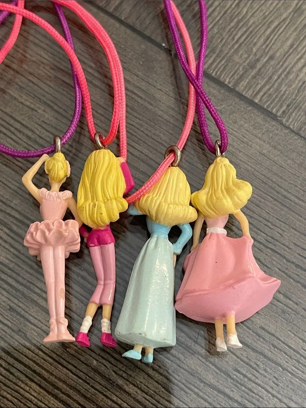 Tara Toys Barbie Party Favors 2000 Figurine Pendants or Necklaces Birthday